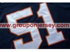 Chicago Bears #51 Butkus Blue With Big Number Jerseys