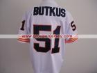 Chicago Bears #51 Butkus White With Big Number Jerseys