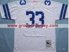 Dallas Cowboys #33 Tony Dorsett Mitchell&Ness white jerseys