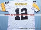 Pittsburgh Steelers #12 BRADSHAW Mitchell&Ness white jerseys