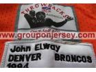 Denver Broncos #7 John Elway Mitchell&Ness Orange Jerseys