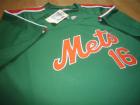 New York Mets #16 Dwight Gooden Green Throwback Jerseys