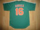 New York Mets #16 Dwight Gooden Green Throwback Jerseys