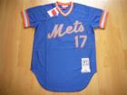 New York Mets #17 Keith Hernandez Blue M&N Jerseys