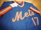 New York Mets #17 Keith Hernandez Blue M&N Jerseys