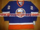 New York Islanders #22 MIKE BOSSY Blue CCM NHL Jersey