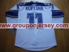 Los Angeles Kings #11 Anze Kopitar White NHL Jersey