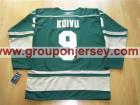 Minnesota Wild #9 Mikko Koivu Green NHL Jersey