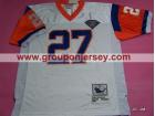 Denver Broncos #27 Steve Atwater M&N 1994 White Jerseys