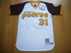 San Diego Padres #31 Dave Winfield White Coffer M&N Jerseys