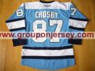 Pittsburgh Penguins #87 Sidney Crosby Blue C Patch Hockey Jersey