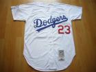 Los Angeles Dodgers #23 Kirk Gibson White Throwback 1988 Jersey