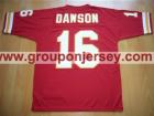 Kansas City Chiefs #16 Dawson Red M&N Jerseys