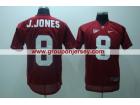 Alabama Crimson Tide #8 J.Jones Red NCAA Football Jerseys