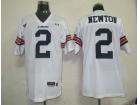 Under Armour South #2 Newton White NCAA jerseys