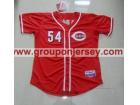 Cincinnati Reds #54 Chapman Red Cool Base Jersey