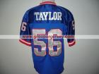 New York Giants #56 Lawrence Taylor Blue Throwback Football Jerseys