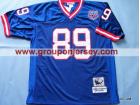 New York Giants #89 Bavaro Blue M&N Jerseys