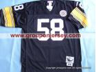 Pittsburgh Steelers #58 Lambert Black M&N Jerseys