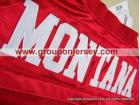 San Francisco 49ers #16 Montana Red M&N Jerseys