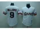 San Francisco Giant #9 Williams White M&N Jerseys