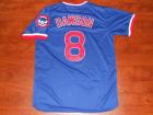 Chicago Cubs #8 ANDRE DAWSON mitchell&ness blue jerseys