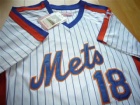 New York Mets #18 Darryl Strawberry White Throwback Jerseys