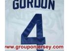 Kansas City Royals #4 Alex Gordon White Cool Base Jersey