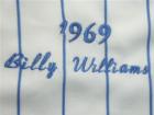 Chicago Cubs #26 Billy Williams White Strip 1969 Throwback Jersey