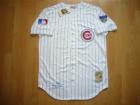 Chicago Cubs #26 Billy Williams White Strip 1969 Throwback Jersey