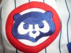 Chicago Cubs #23 Ryne Sandberg 1984 Throwback White Strip Jersey