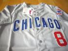 Chicago Cubs #8 Andre Dawson Gray Jersey