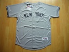 New York Yankees #2 Derek Jeter Gray jerseys