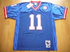 New York Giants #11 PHIL SIMMS Blue Throwback Jersey