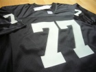 Oakland Raiders #77 Lyle Alzado Black Throwback Jersey