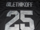 Oakland Raiders #25 Fred Biletnikoff Black Throwback Jersey