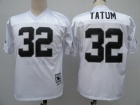 Oakland Raiders #32 Jack Tatum white Throwback Jerseys