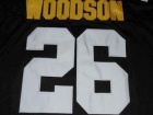 Pittsburgh Steelers #26 Rod Woodson Black Throwback Jersey