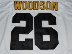 Pittsburgh Steelers #26 Rod Woodson White Throwback Jersey