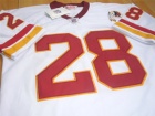 Washington Redskins #28 Darrell Green White Throwback Jersey