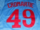 Montreal Expos #49 Warren Cromartie Blue 1982 Throwback Jersey