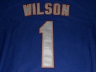 New York Mets #1 Mookie Wilson Blue 1983 Throwback Jersey