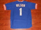 New York Mets #1 Mookie Wilson Blue 1983 Throwback Jersey