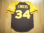 San Diego Padres #34 Fingers Coffee 1978 Throwback Jerseys