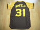 San Diego Padres #31 Winfield Brown M&N Jerseys