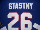 Quebec Nordiques #26 Peter Stastny Blue Throwback CCM Hockey Jerseys