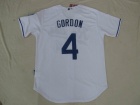 Kansas City Royals #4 Alex Gordon White Cool Base Jersey