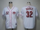 Cincinnati Reds #32 Bruce White Cool Base Jerseys