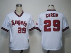 Los Angeles Angels #29 Carew White M&N Jerseys