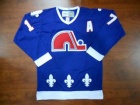 CCM Quebec Nordiques Wendel Clark #17 Blue Throwback Jersey